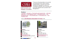 Desktop Screenshot of csma.org.uk